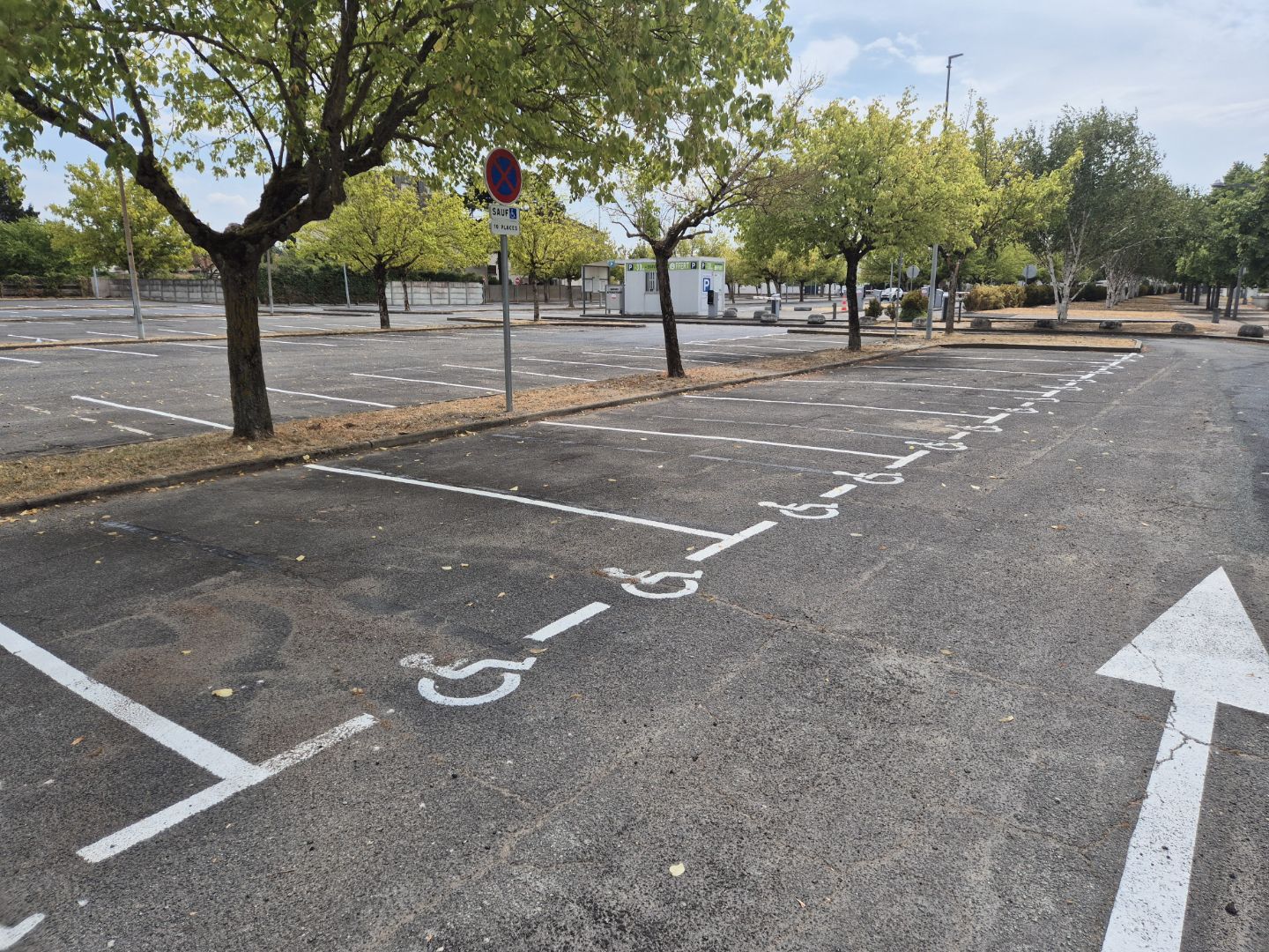 Les travaux de voirie au parking extérieur “Gare des Aubrais” sont terminés !